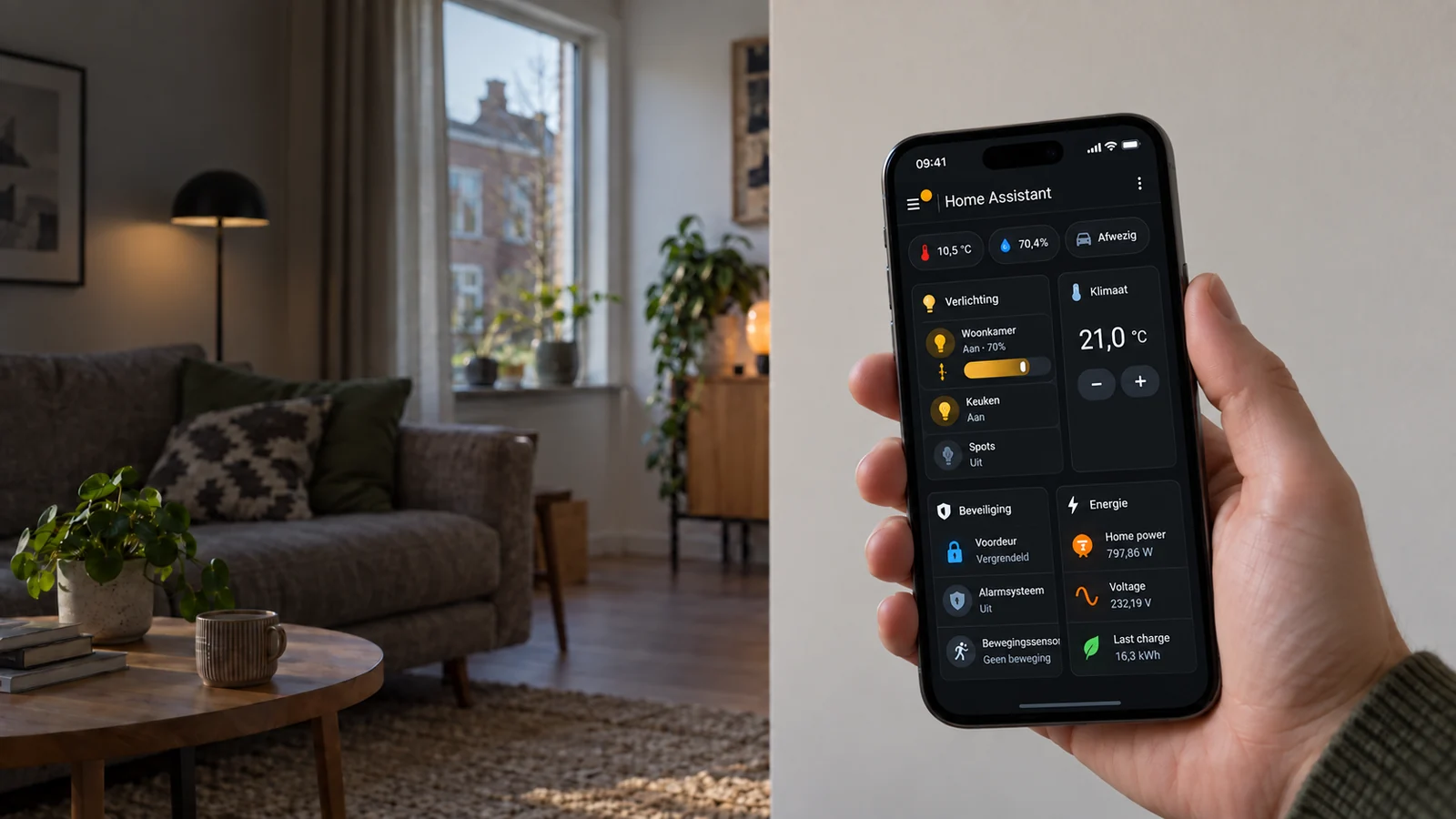 Woningautomatisering met Home Assistant in een slimme woning